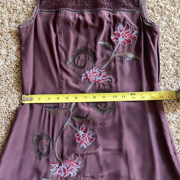 Sundance Purple Maxi Dress with Floral Design - Picture 10 of 11